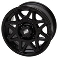 4/156 Tusk Tintic Wheel 14x7 4.0 + 3.0 Matte Black For Yamaha Wolverine  2 1000 Sport 2022