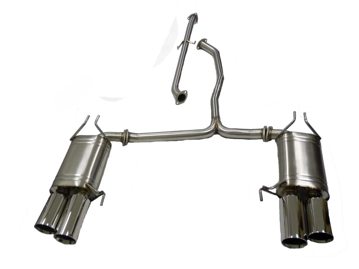 Catback Exhaust Fitment For 2009 thru 2014 Acura  Base