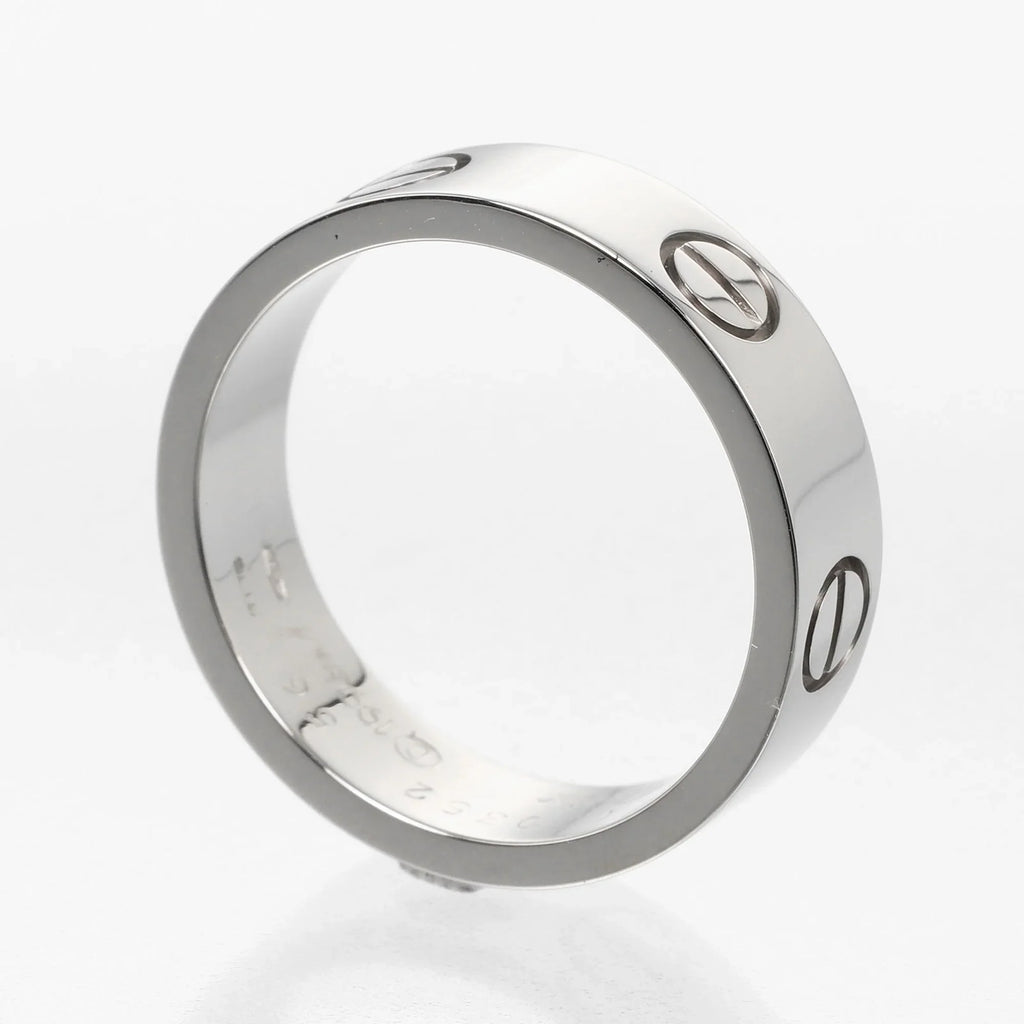 Pre-Owned Cartier  Love No. 15 Ring   White Gold Approx. 7.9g  (Good)
