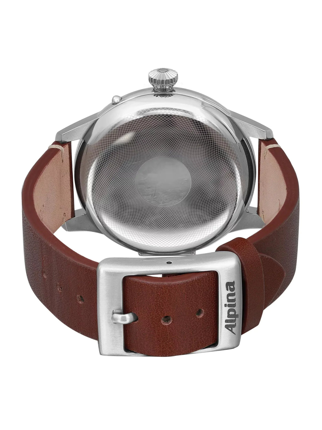 Alpina Pilot Heritage Startimer 44mm Steel Green Dial Mens Watch -525KBG4SH6
