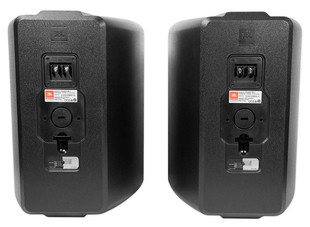 Restaurant Kit 6-Zone Amp+6) Foreground Wall+10) Background Ceiling Speakers