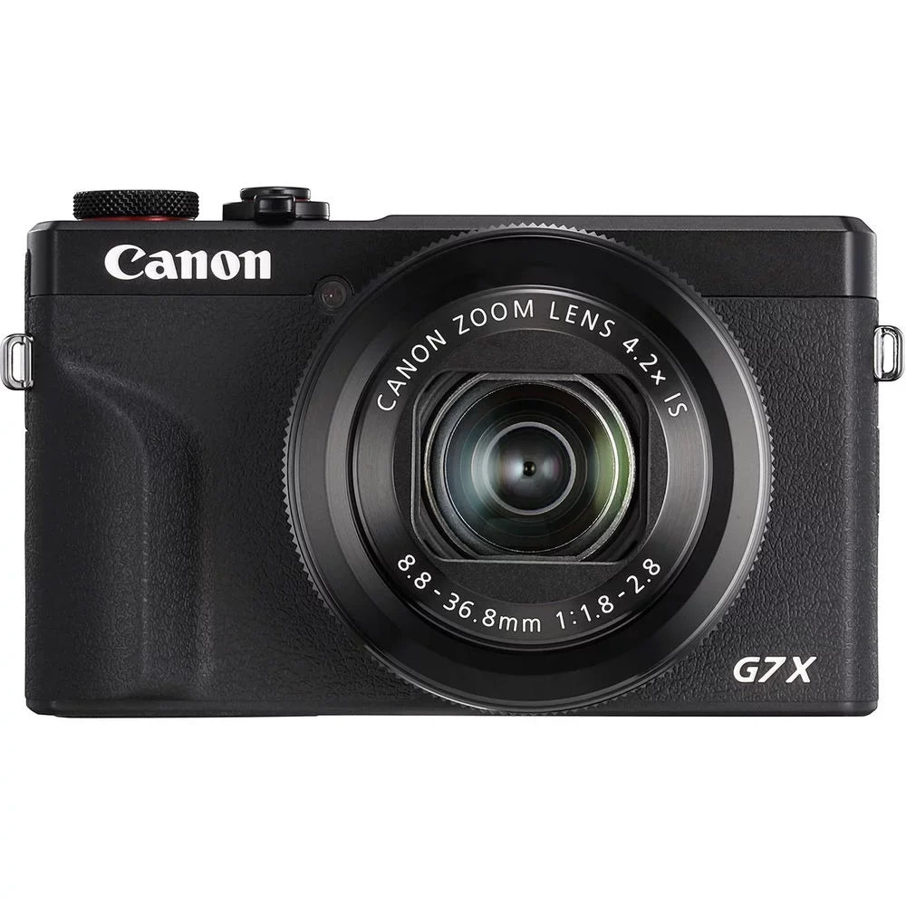 Canon PowerShot   Mark  Digital Camera (Black) + Extra Battery + 1 Yr Warranty + 32GB