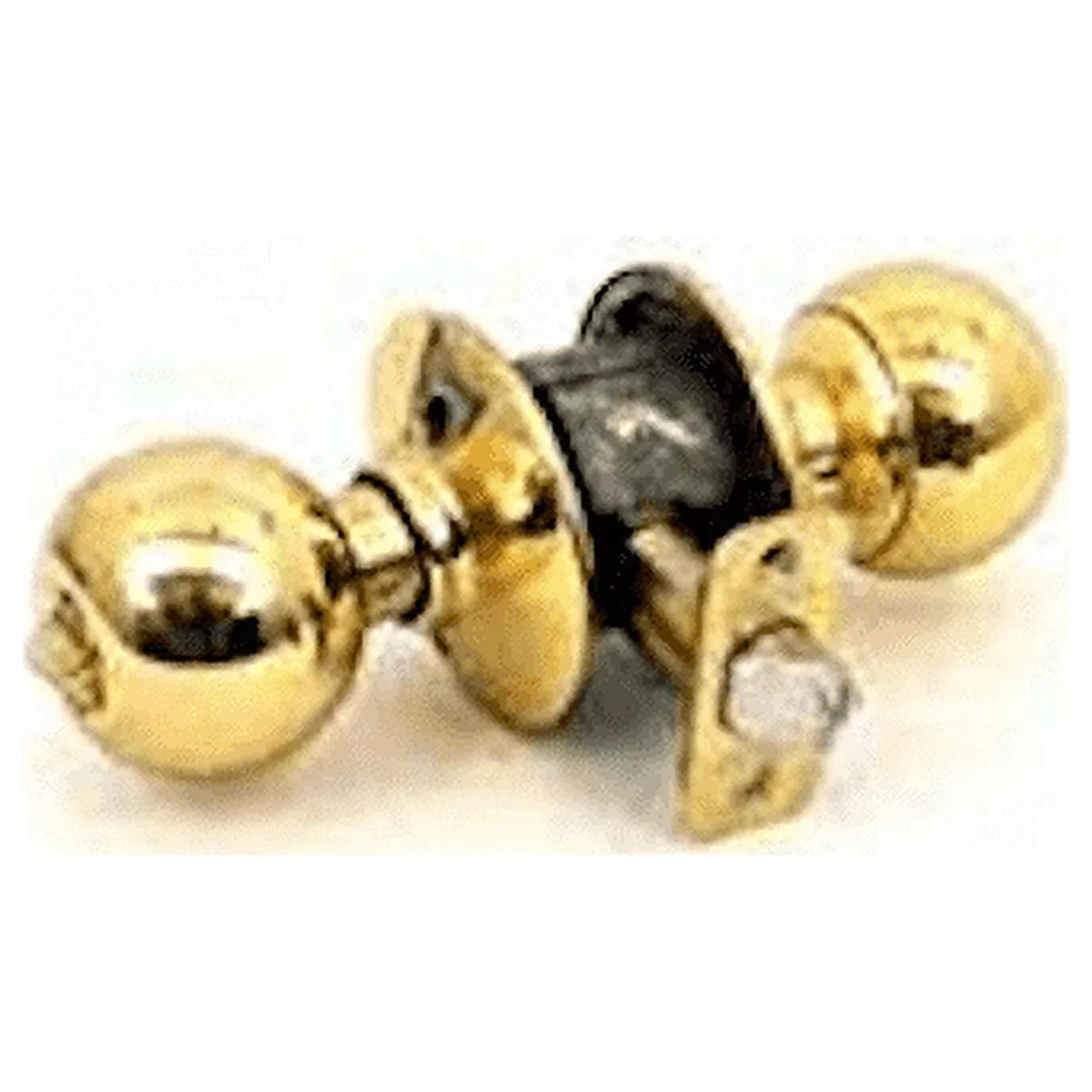 Schlage Lock  Orb 605 Orb Entrance  Bright Brass