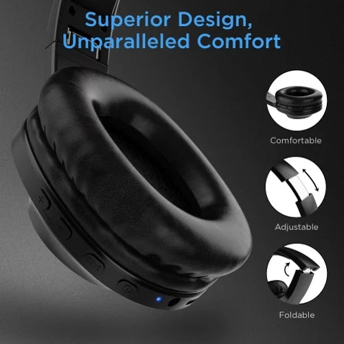 Wireless Headphones Foldable Over Ear Headset w Mic Earphones Hi-Fi Sound  for Samsung Galaxy Tab  Lite 10.4  8.0 10.5 S5e 10.5  10.5  (2020)  10.5 -  Plus  Plus