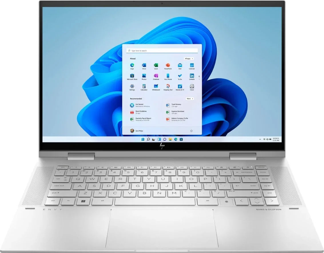 2023  Newest Envy  2-in-1 15.6" Touchscreen Laptop,12th Generation Intel Core i7-1260P,32GB , 1TB , Intel Iris Xe Graphics,Fingerprint reader,Backlit Windows 11 Home,Silver