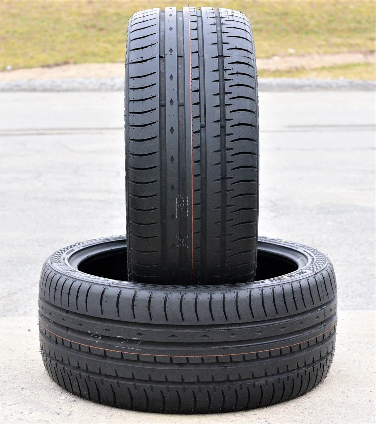 Pair of 2 () Accelera Phi 255/45ZR18 255/45R18 103Y  / High Performance Tires Fits: 2005-13 Toyota Tacoma -Runner, 2007-10 Ford Mustang Shelby