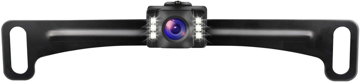 Car Rear View Backup Camera  License Plate Backup Camera with Wide View Angle 6 Night Vision Waterproof Front