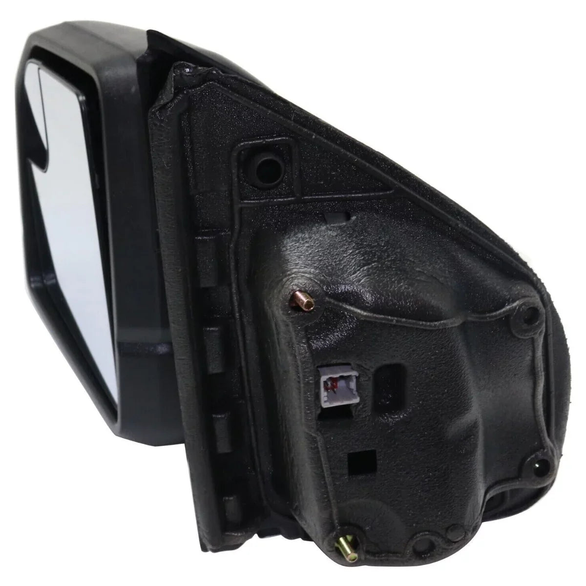 AutoShack Driver and Passenger Mirror Power Manual Folding Heated Textured Black Set of 2 Replacement for 2015 2016 2017 2018 Ford -150 2.7L 3.0L 3.3L 3.5L 5.0L   4WD