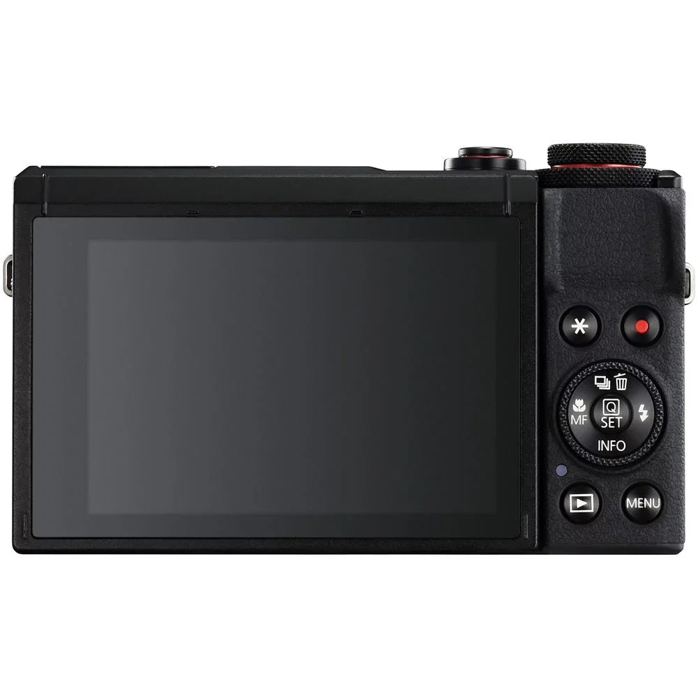 Canon PowerShot   Mark  Digital Camera (Black) + Extra Battery + 1 Yr Warranty + 32GB