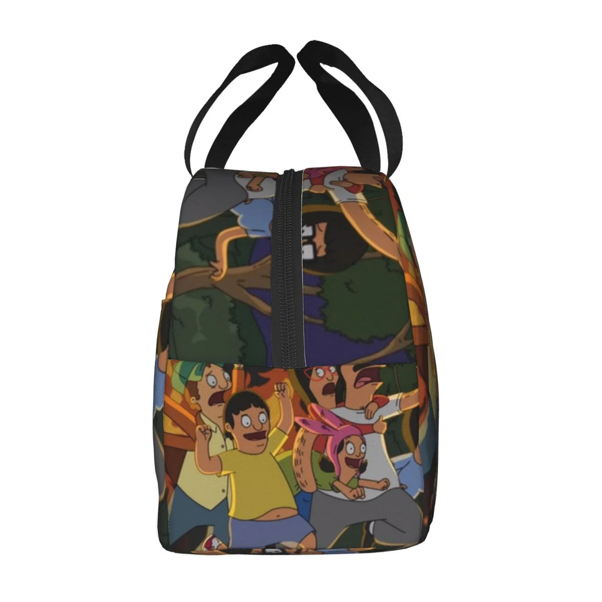 Adventure Bob's Burgers Portable Lunch Bag For Adult And Kids Reusable Lunch Box Insulated Thermal Cooler Bento Bag For School Picnic Office