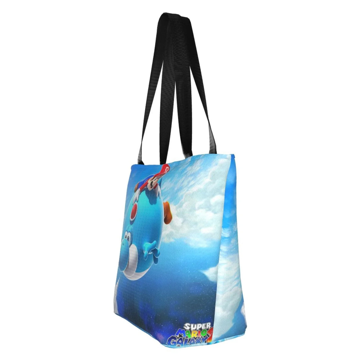 Game Super Mario Galaxy Women's Tote Bag Large Capacity Shoulder Handbag For Travel Beach Shopping Business Work School